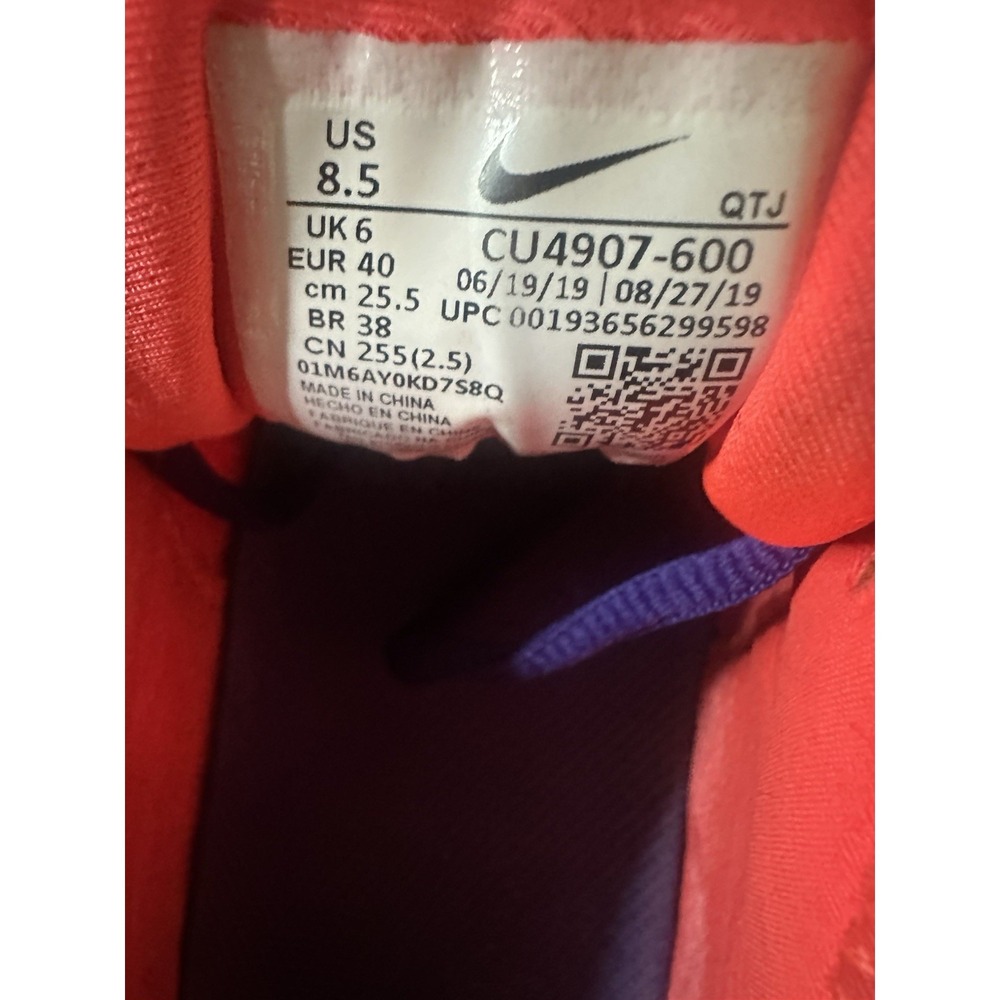 Nike Air VaporMax Plus Pink Purple Low Athletic Running Shoes Sneaker Women 8.5 - Picture 8 of 8
